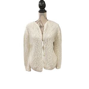 Vintage  Hand Knit Jennifer Applegate Sweater Size M